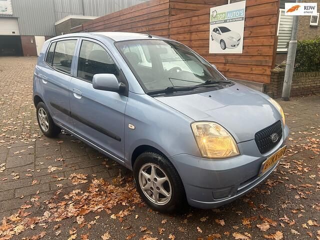 Blauw (metallic) Gebruikt 2004 Kia Picanto LX Hatchback | € 999 - Afbeelding 1/3
