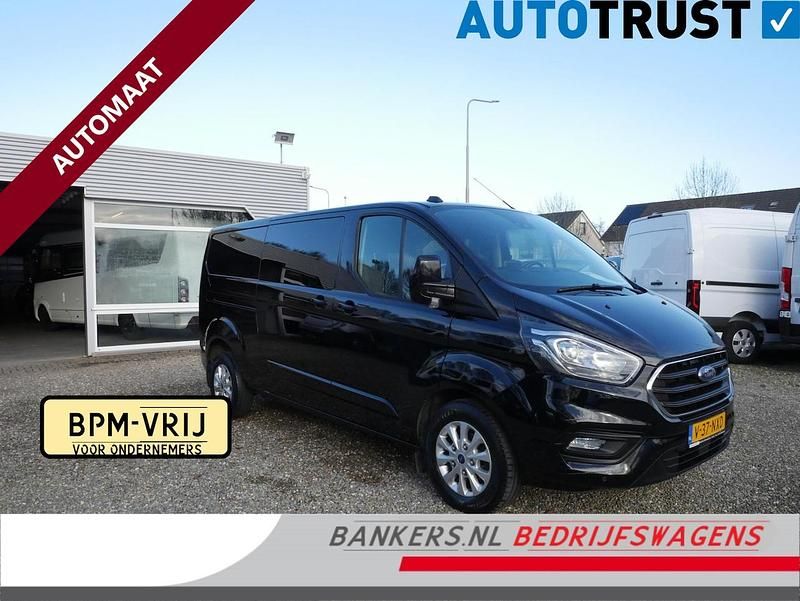Zwart Occasion 2021 Ford Transit Custom Limited Van | € 21.950 (Goede deal) - Afbeelding 1/4
