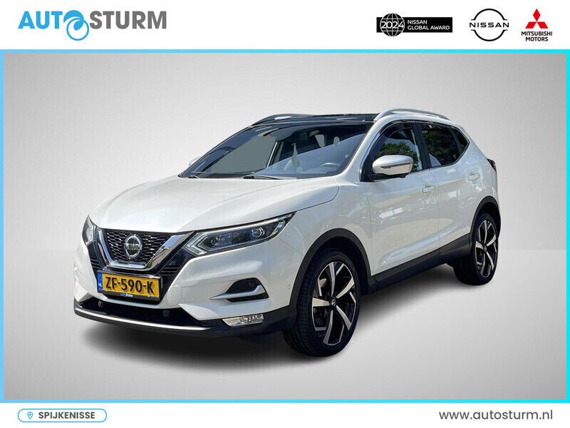 Wit Gebruikt 2019 Nissan Qashqai Tekna+ SUV | € 20.049 (Eerlijke prijs) - Afbeelding 1/4