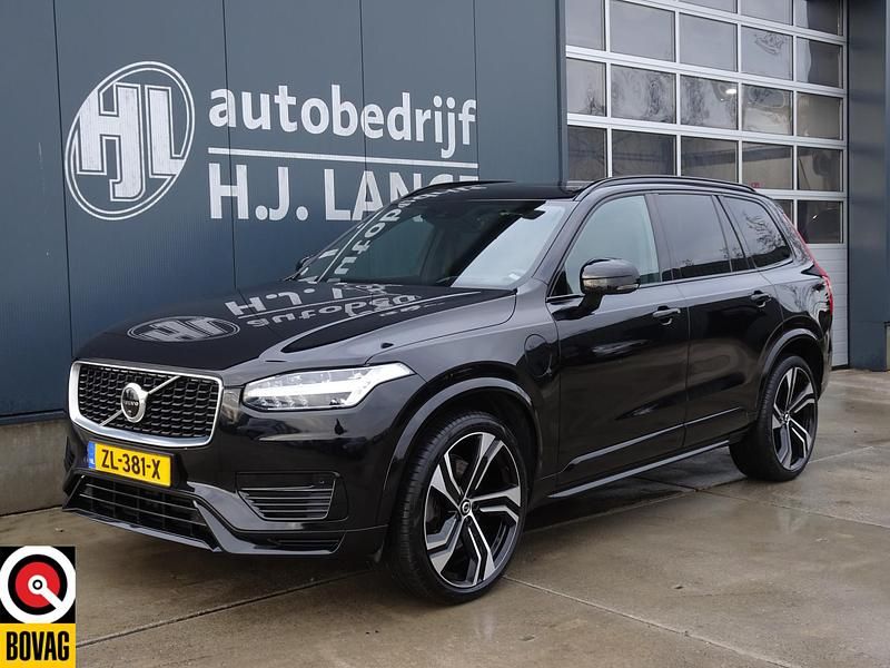 Zwart (metallic) Occasion 2019 Volvo XC90 R-Design SUV | € 44.950 (Eerlijke prijs) - Afbeelding 1/4
