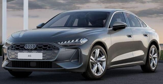 Grijs Nieuw 2025 Audi A5 Advanced Coupé | € 55.850 (Super prijs) - Afbeelding 1/4