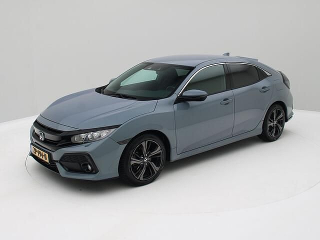 Grijs Occasion 2019 Honda Civic Hatchback | € 17.950 (Eerlijke prijs) - Afbeelding 1/3