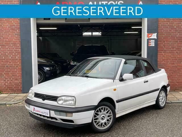 Wit Gebruikt 1997 VW Golf III Sport Cabriolet | € 1.350 (Goede deal) - Afbeelding 1/4