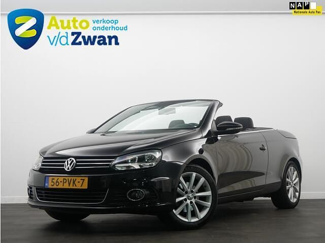Zwart Gebruikt 2011 VW Eos Highline Cabriolet | € 6.750 (Duur) - Afbeelding 1/4