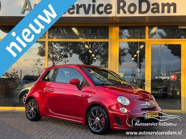 Rood Gebruikt 2016 Fiat 500 Abarth Cabriolet | € 12.450 (Super prijs) - Afbeelding 1/4