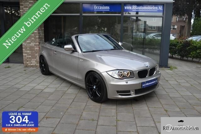 Grijs Gebruikt 2010 BMW 125 Cabriolet Exclusive Cabriolet | € 18.750 - Afbeelding 1/4
