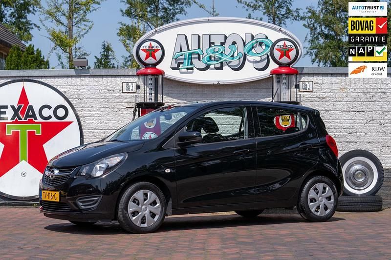 Zwart Gebruikt 2018 Opel Karl Edition Hatchback | € 7.750 (Eerlijke prijs) - Afbeelding 1/4