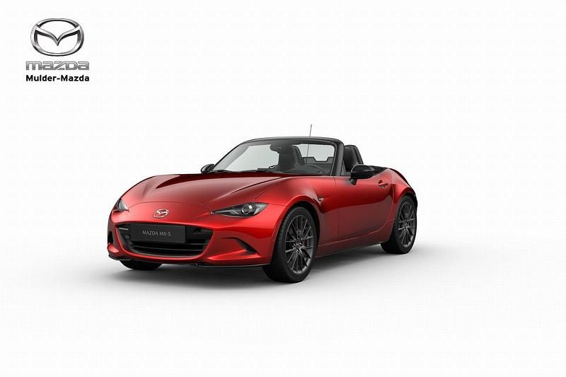 Rood Nieuw 2025 Mazda MX5 Homura-Line Cabriolet | € 48.040 - Afbeelding 1/4