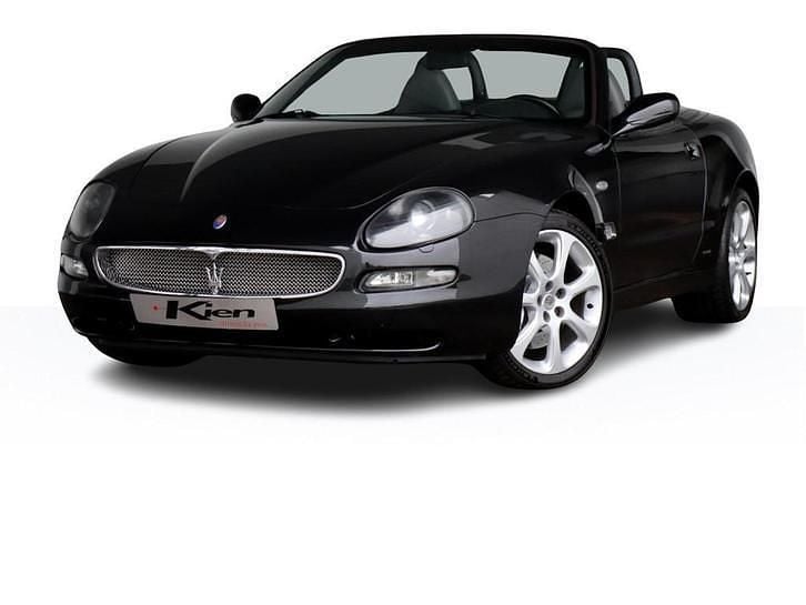 Zwart Gebruikt 2003 Maserati Spyder Cabriolet | € 27.500 - Afbeelding 1/4