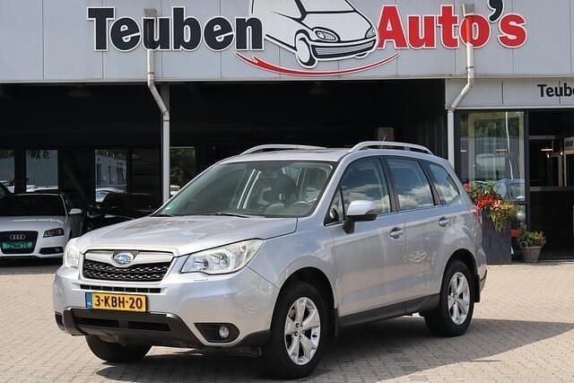Grijs Gebruikt 2013 Subaru Forester SUV | € 12.985 (Eerlijke prijs) - Afbeelding 1/4