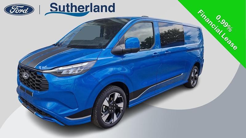 Blauw Nieuw 2025 Ford Transit Custom Sport Van | € 48.900 (Super prijs) - Afbeelding 1/4