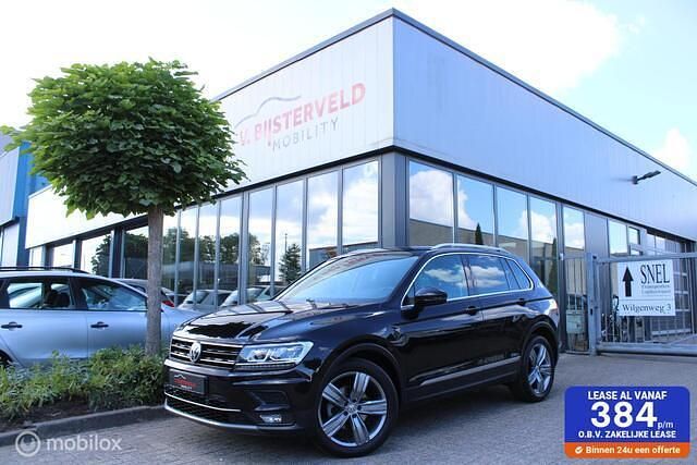 Zwart Gebruikt 2020 VW Tiguan Highline SUV | € 23.750 (Super prijs) - Afbeelding 1/4