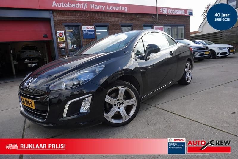 Zwart Occasion 2014 Peugeot 308 CC Roland Garros Cabriolet | € 11.950 (Duur) - Afbeelding 1/4