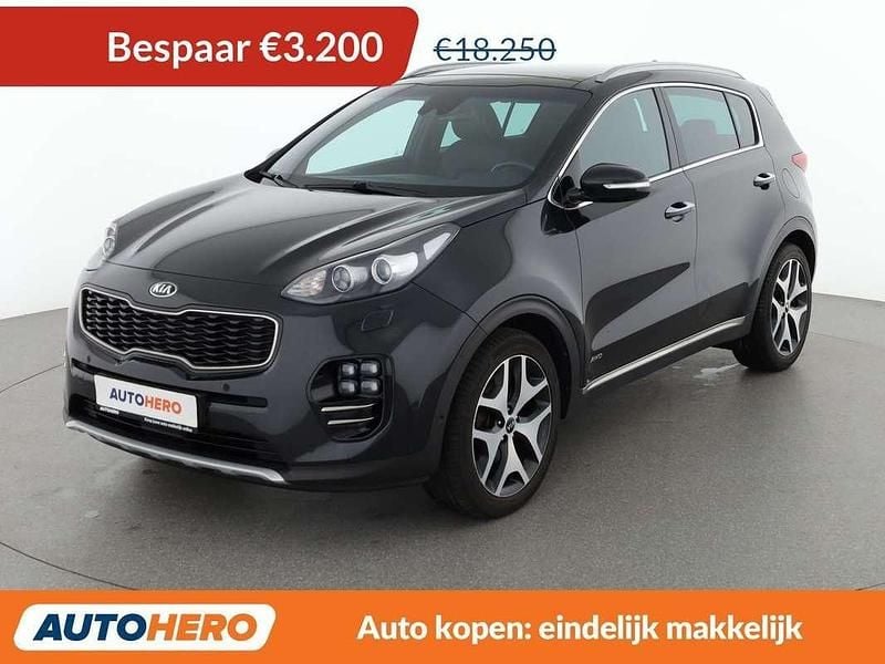 Zwart Occasion 2016 Kia Sportage GT-Line SUV | € 15.249 (Goede deal) - Afbeelding 1/3