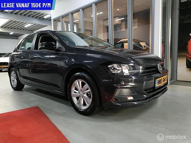 Grijs Gebruikt 2018 VW Polo Hatchback | € 9.390 (Super prijs) - Afbeelding 1/4