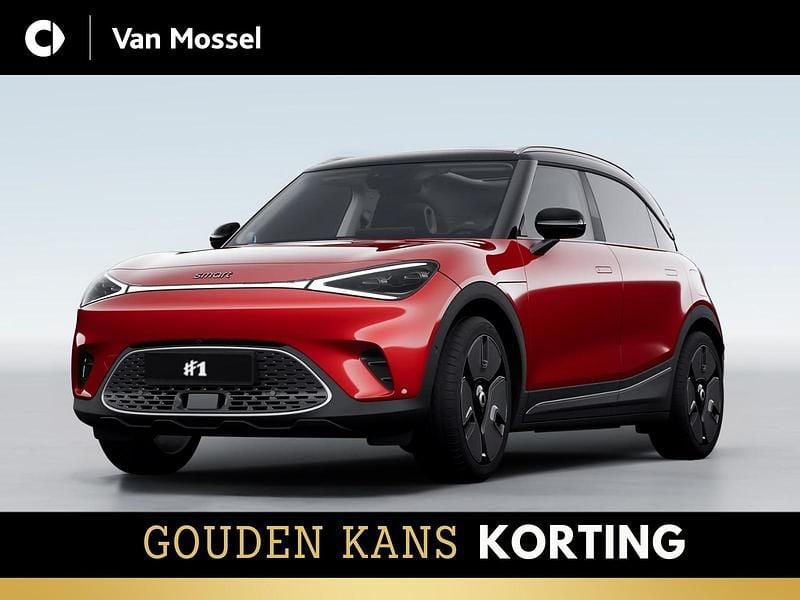 Rood Nieuw 2025 Smart #1 Edition #1 SUV | € 42.499 (Duur) - Afbeelding 1/1