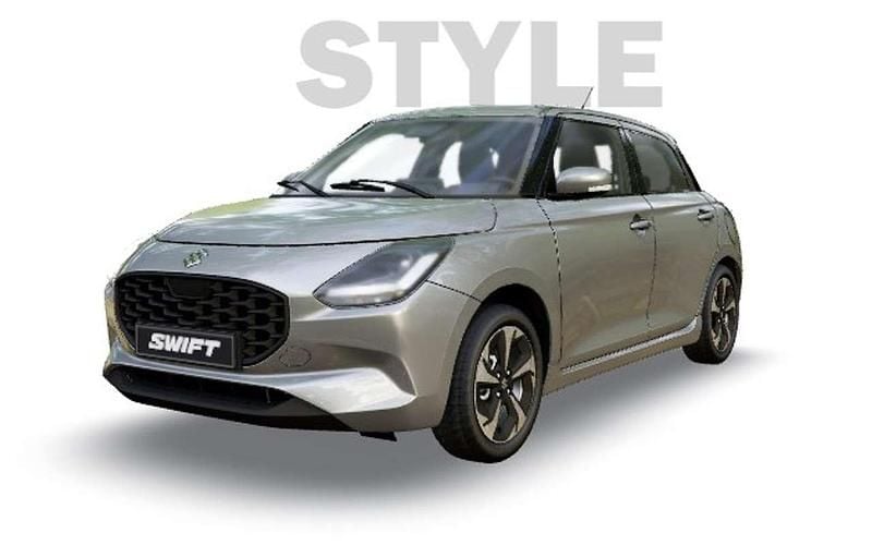 Grijs Nieuw 2025 Suzuki Swift Style Hatchback | € 27.298 (Eerlijke prijs) - Afbeelding 1/1