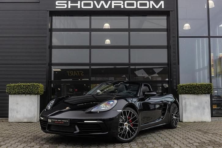 Occasion Porsche 718 Boxster 299 PK (219 kW) 2019 Zwart Cabriolet