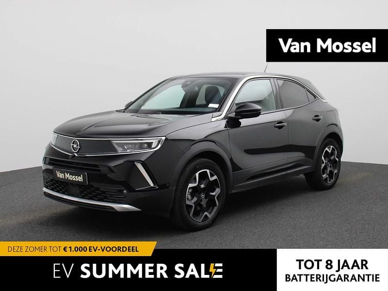 Zwart Gebruikt 2022 Opel Mokka-e Ultimate SUV | € 17.900 (Eerlijke prijs) - Afbeelding 1/4