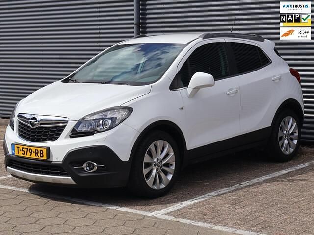 Wit Gebruikt 2015 Opel Mokka Cosmo SUV | € 12.895 (Eerlijke prijs) - Afbeelding 1/4