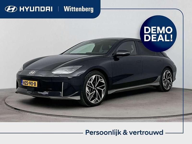 Blauw Occasion 2025 Hyundai Ioniq 6 Sedan | € 43.888 (Eerlijke prijs) - Afbeelding 1/3