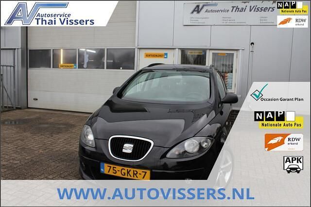 Zwart (metallic) Gebruikt 2008 Seat Altea XL MPV | € 1.995 (Goede deal) - Afbeelding 1/4