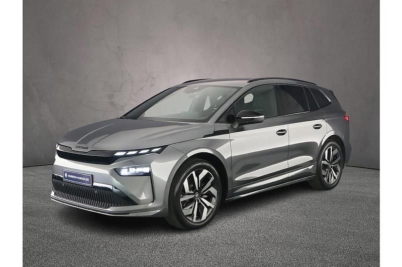 Steel grey Nieuw 2025 Skoda Enyaq iV SportLine SUV | € 50.505 (Goede deal) - Afbeelding 1/4