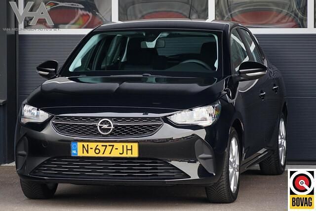 Zwart Gebruikt 2021 Opel Corsa Edition Hatchback | € 12.950 (Eerlijke prijs) - Afbeelding 1/4