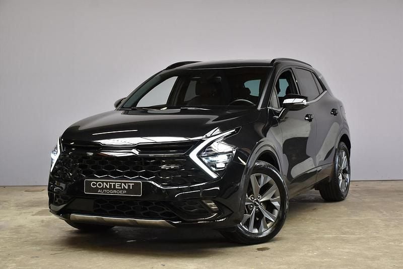 Black pearl (zwart parelmoer) Gebruikt 2022 Kia Sportage GT-Line SUV | € 33.940 (Goede deal) - Afbeelding 1/4