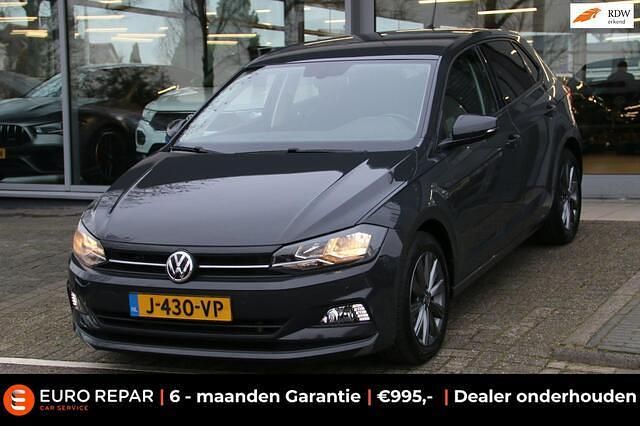 Grijs (metallic) Occasion 2020 VW Polo Comfortline Hatchback | € 16.995 (Eerlijke prijs) - Afbeelding 1/4