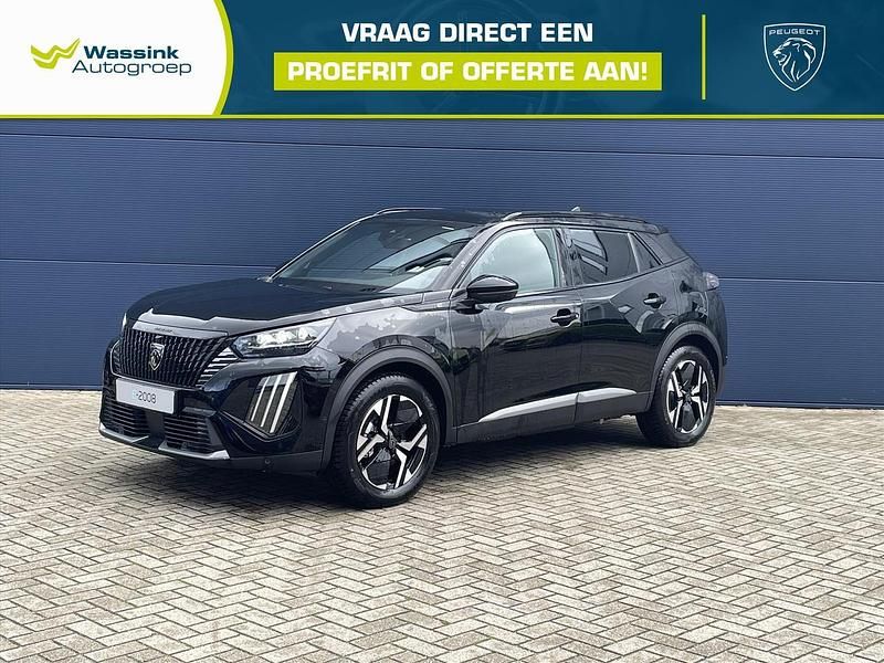 Zwart Nieuw 2025 Peugeot e-2008 GTi SUV | € 40.935 (Eerlijke prijs) - Afbeelding 1/1