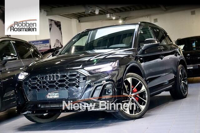 Zwart Occasion 2021 Audi Q5 Comfort SUV | € 48.990 (Duur) - Afbeelding 1/4