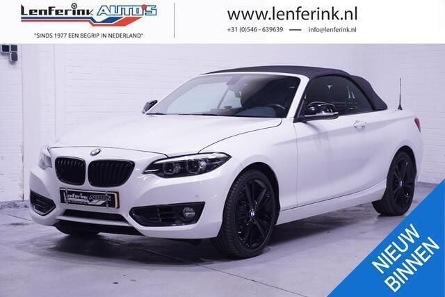 Wit Gebruikt 2019 BMW 218 Sport Line Cabriolet | € 25.850 (Eerlijke prijs) - Afbeelding 1/4