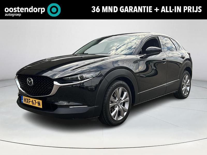 Zwart Gebruikt 2020 Mazda CX-30 Sportive SUV | € 23.880 (Eerlijke prijs) - Afbeelding 1/4