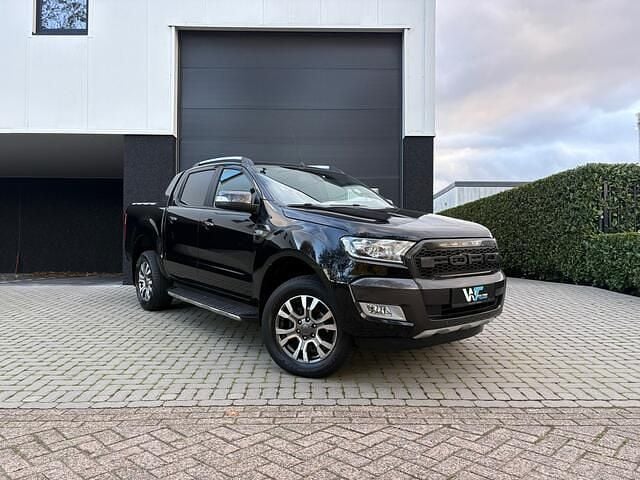 Zwart Gebruikt 2018 Ford Ranger Wildtrack Pickup | € 26.950 (Iets duurder) - Afbeelding 1/4