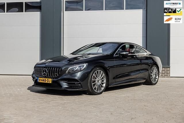 Zwart Gebruikt 2018 Mercedes S560 Premium Sedan | € 74.940 (Iets duurder) - Afbeelding 1/4