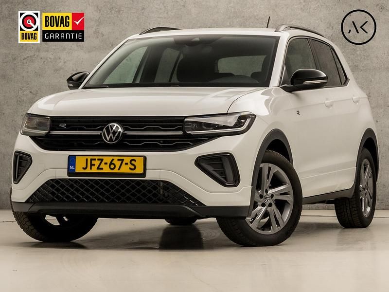 Wit Gebruikt 2025 VW T-Cross R-line SUV | € 35.445 (Duur) - Afbeelding 1/4