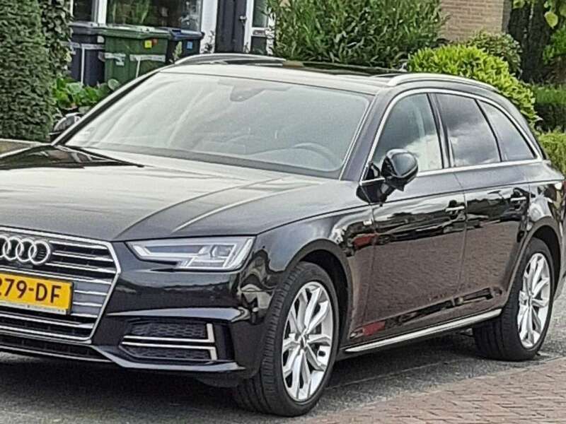 Zwart Gebruikt 2016 Audi A4 Sport Stationwagen | € 16.000 (Eerlijke prijs) - Afbeelding 1/4