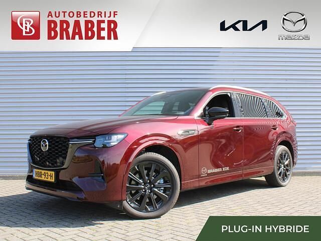Rood Gebruikt 2025 Mazda CX-80 Homura-Line SUV | € 69.950 (Eerlijke prijs) - Afbeelding 1/4