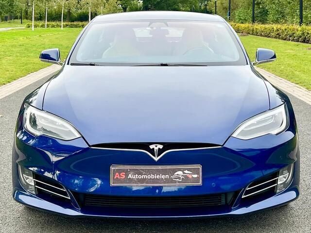 Blauw Gebruikt 2017 Tesla Model S Sedan | € 36.950 - Afbeelding 1/4