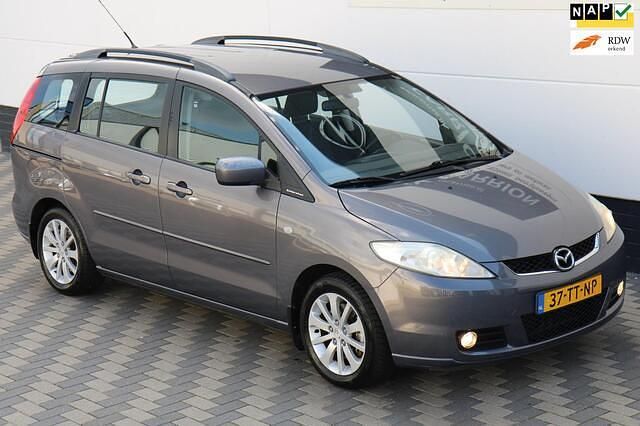 Grijs Gebruikt 2007 Mazda 5 Touring MPV | € 1.995 (Eerlijke prijs) - Afbeelding 1/4