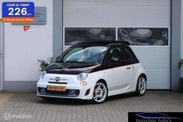 Wit Gebruikt 2015 Fiat 500C Abarth Cabriolet | € 13.950 (Super prijs) - Afbeelding 1/4