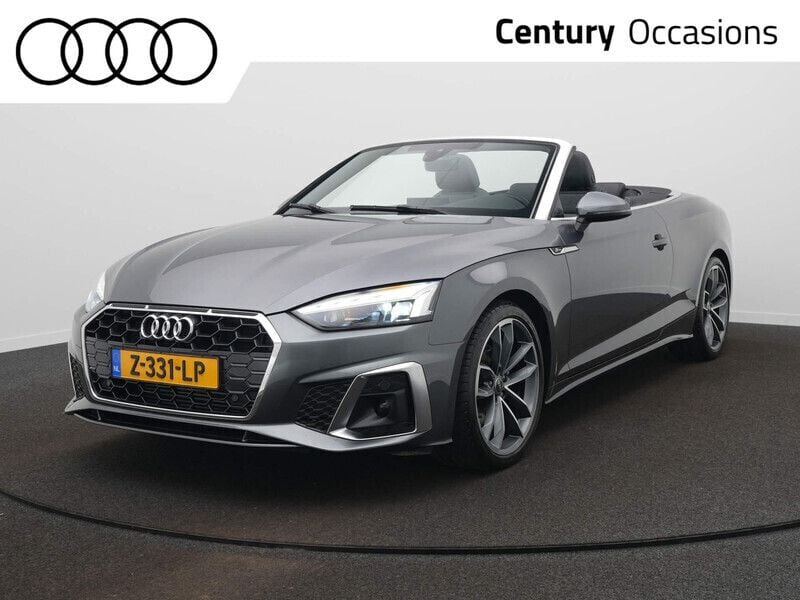Grijs Gebruikt 2024 Audi A5 Cabriolet S-Line Cabriolet | € 49.900 (Goede deal) - Afbeelding 1/4