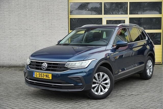 Blauw Gebruikt 2021 VW Tiguan Business SUV | € 24.950 (Super prijs) - Afbeelding 1/4