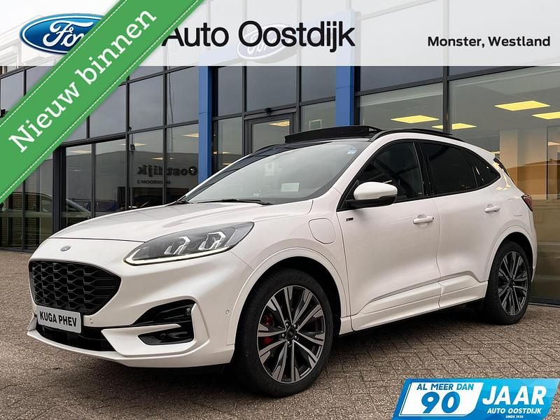 Wit Occasion 2025 Ford Kuga ST-Line X SUV | € 28.900 (Super prijs) - Afbeelding 1/3