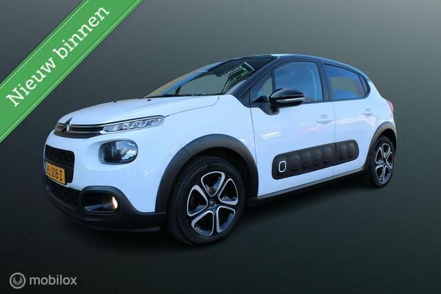 Wit Gebruikt 2018 Citroën C3 Feel Hatchback | € 8.950 (Eerlijke prijs) - Afbeelding 1/4