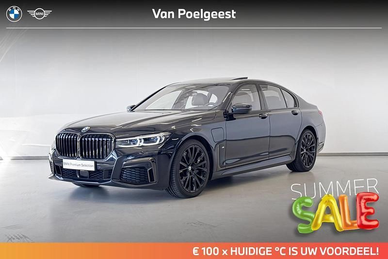 Blauw Gebruikt 2020 BMW 745e M Sport Sedan | € 59.995 (Iets duurder) - Afbeelding 1/4