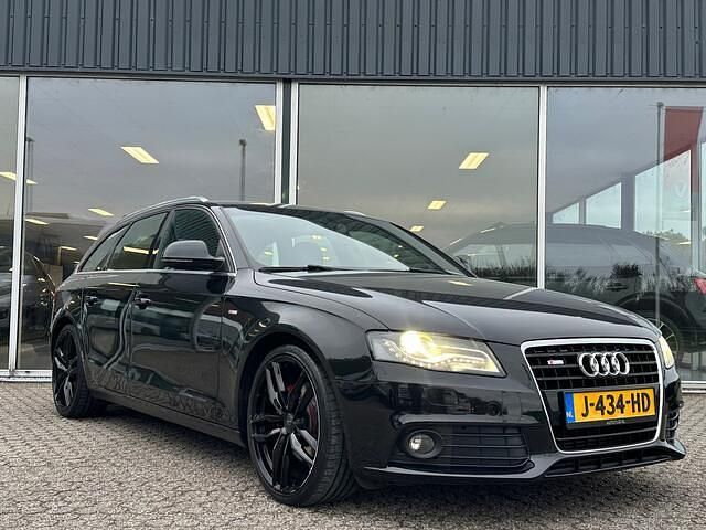 Zwart Gebruikt 2009 Audi A4 S-Line Stationwagen | € 5.950 (Eerlijke prijs) - Afbeelding 1/4