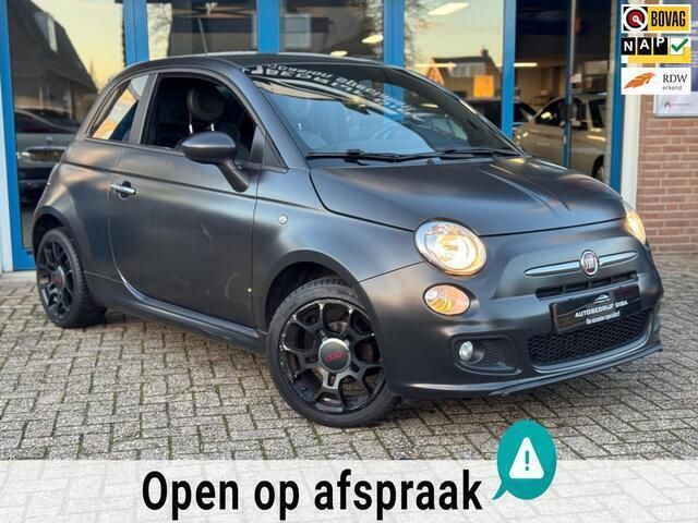 Zwart, metallic lak Gebruikt 2013 Fiat 500 Lounge Hatchback | € 5.500 (Goede deal) - Afbeelding 1/4
