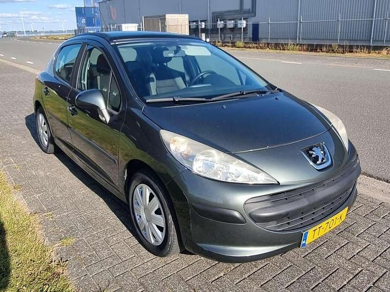 Grijs Gebruikt 2008 Peugeot 207 Hatchback | € 2.200 (Eerlijke prijs) - Afbeelding 1/4